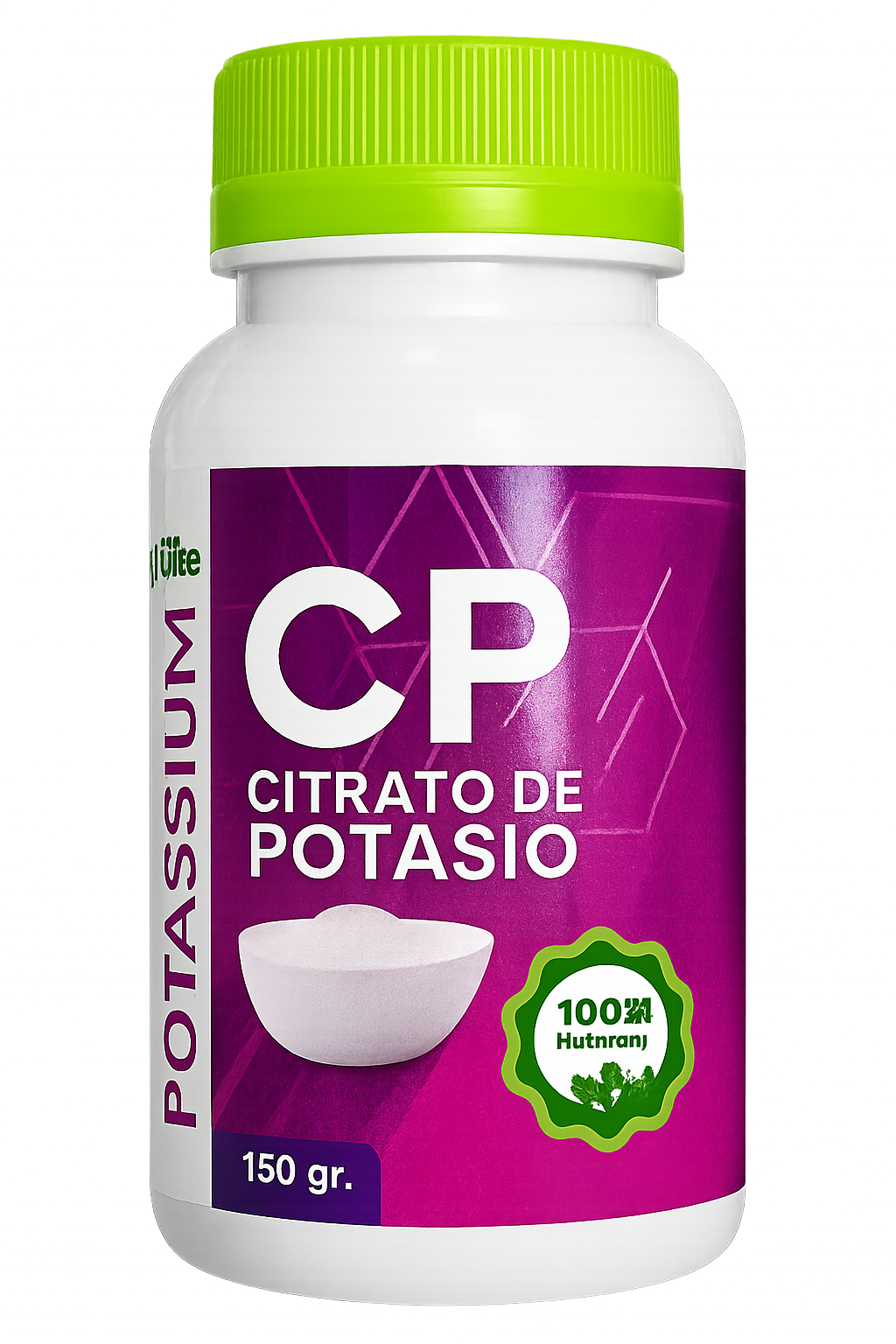 CITRATO DE POTASIO 180gr.