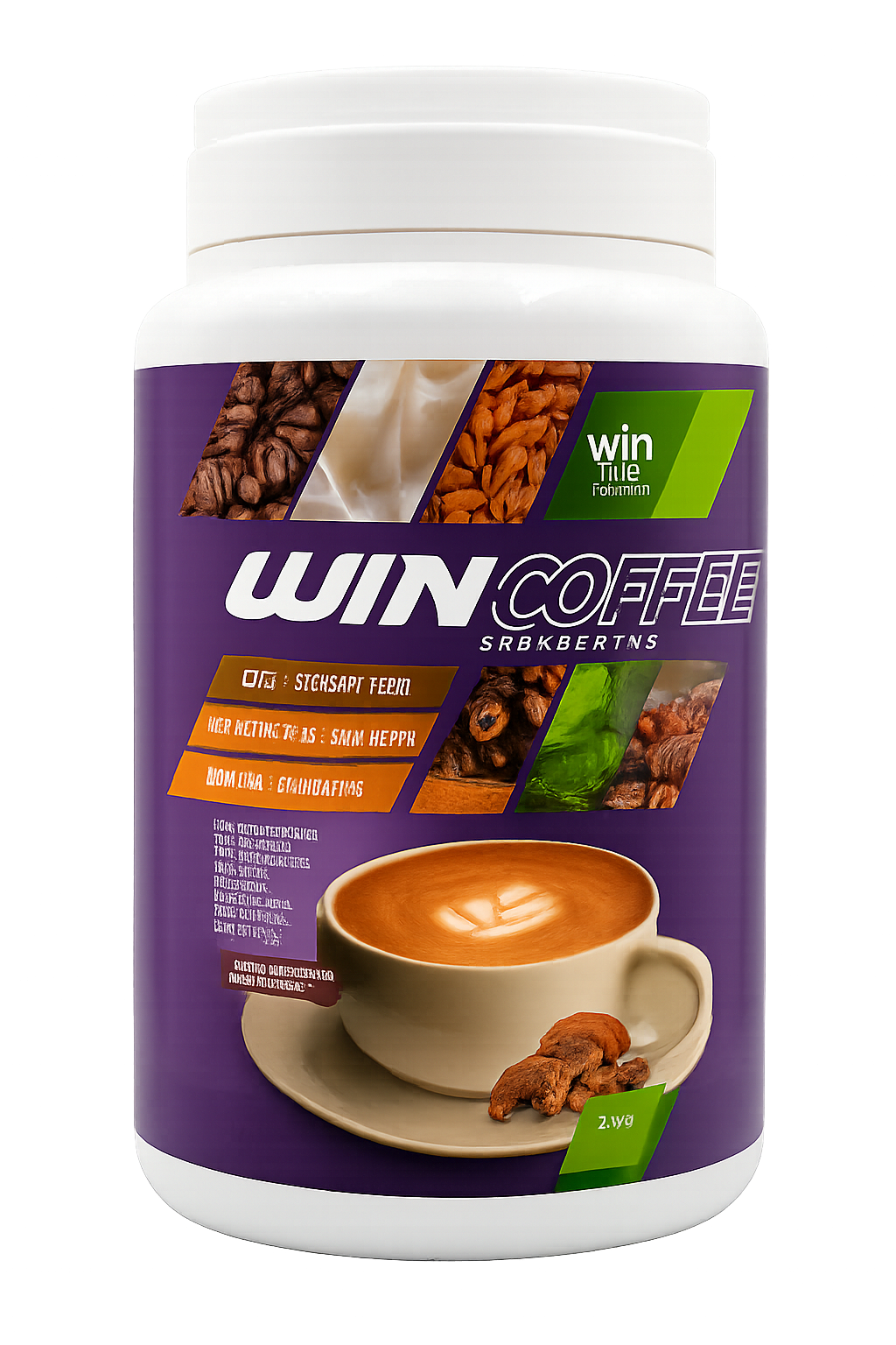 WIN COFFE CAPUCHINO GANODERMA POTE